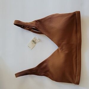 Offline by aerie NWT Brown sports bra size small